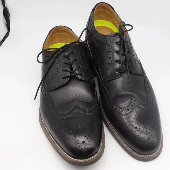 Florsheim | Shoes | Mens Florsheim Black Wingtip Shoe Size 8  display picture 2